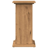 Display Stand with Storage Artisan Oak 31x30x60 cm Engineered Wood