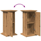 Display Stand with Storage Artisan Oak 31x30x60 cm Engineered Wood - Extra Image