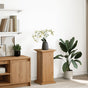 Display St& with Storage Artisan Oak 31x30x60 cm
