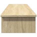 Monitor Stand Sonoma Oak 100x27x15 cm Engineered Wood