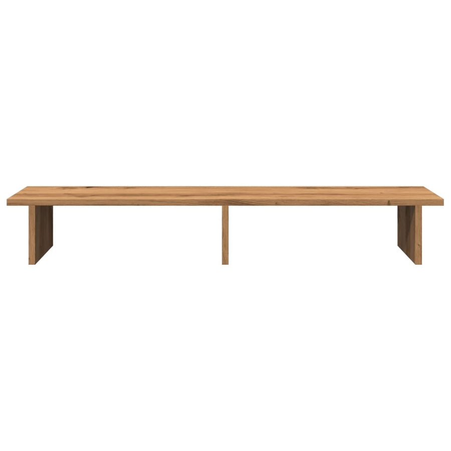 Monitor Stand Artisian Oak 100x27x15 cm Engineered Wood