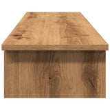 Monitor Stand Artisian Oak 100x27x15 cm Engineered Wood