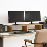 Monitor Stand Artisian Oak 100x27x15 cm Engineered Wood