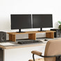 Monitor Stand Artisian Oak 100x27x15 cm Engineered Wood