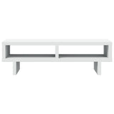Monitor Stand White 50x27x15 cm Engineered Wood