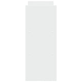 Desk Organiser Adjustable White 40x17x41 cm Engineered Wood