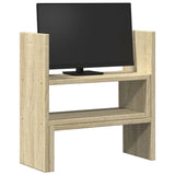 Desk Organiser Adjustable Sonoma Oak 40x17x41 cm Engineered Wood