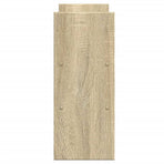 Desk Organiser Adjustable Sonoma Oak 40x17x41cm Engineered Wood