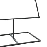 Metal Christmas Tree for Decoration Black 150 cm - Rear View