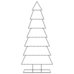 Metal Christmas Tree for Decoration Black 210 cm