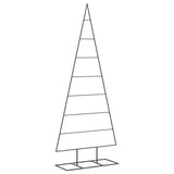 Metal Christmas Tree for Decoration Black 150 cm