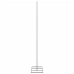 Metal Christmas Tree for Decoration Black 210 cm