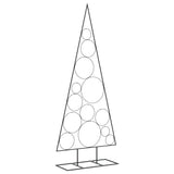 Metal Christmas Tree for Decoration Black 150 cm