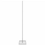 Metal Christmas Tree for Decoration Black 210 cm