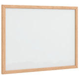Magnetic Whiteboard with Solid Pine Wood Frame 40x30 cm