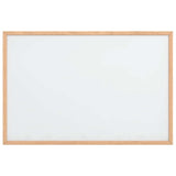 Magnetic Whiteboard with Solid Pine Wood Frame 60x40 cm