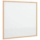 Magnetic Whiteboard with Solid Pine Wood Frame 60x55 cm