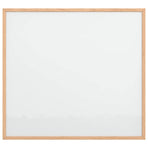 Magnetic Whiteboard with Solid Pine Wood Frame 60x55 cm