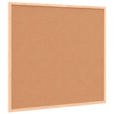 Magnetic Whiteboard with Solid Pine Wood Frame 60x55 cm - 45-Degree Angle