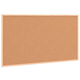 Chalkboard with Solid Pine Wood Frame Black 100x55 cm - 45-Degree Angle