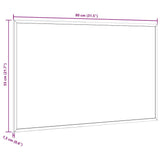 Cork Board with Solid Pine Wood Frame 80x55 cm - Close-Up Angle