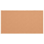 Cork Board with Solid Pine Wood Frame 100x55 cm
