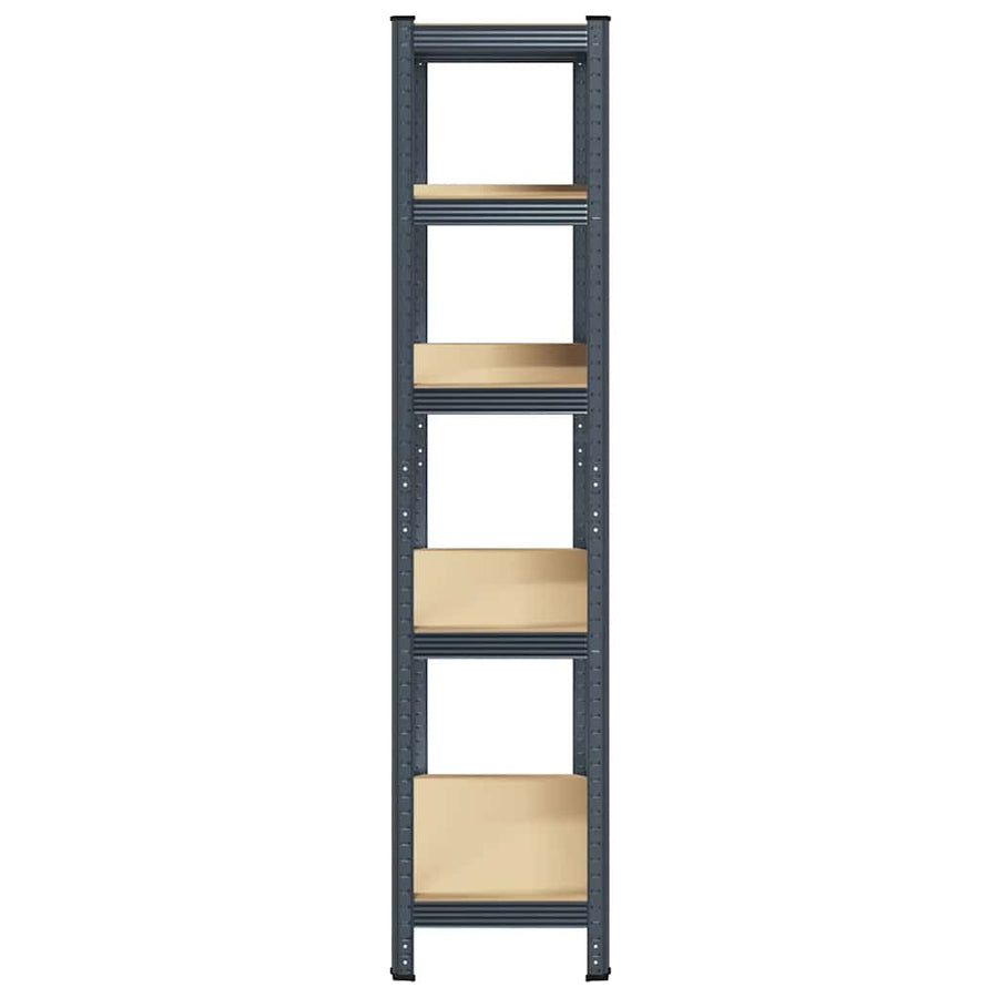 5-Layer Storage Shelf Anthracite Steel&Engineered Wood