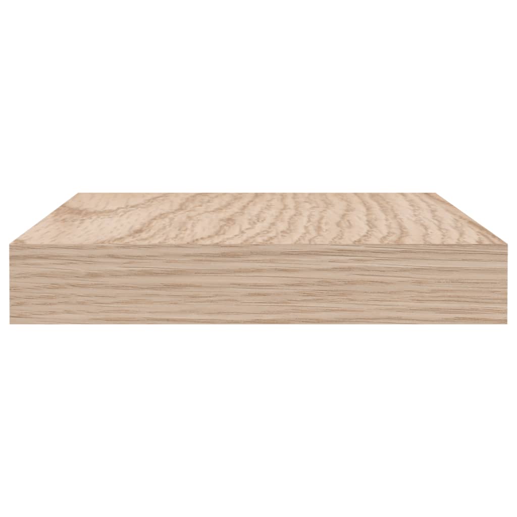 Floating Shelves 2 pcs 60x23,5x4 cm Engineered Wood