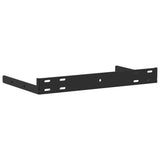 Floating Shelves 2 pcs 60x23,5x4 cm Engineered Wood - Low Angle