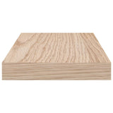 Floating Shelf 80x23,5x4 cm Engineered Wood - Top-Down View