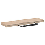 Floating Shelves 2 pcs 80x23,5x4 cm Engineered Wood
