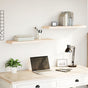 Floating Shelves 2 pcs 80x23,5x4 cm Engineered Wood