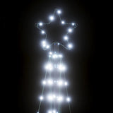 LED Christmas Tree 363 LEDs Cold White 182 cm - Extra Image