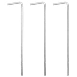 LED Christmas Tree 339 LEDs Cold White 187 cm - Low Angle