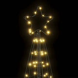 LED Christmas Tree 200 LEDs Warm White 180 cm