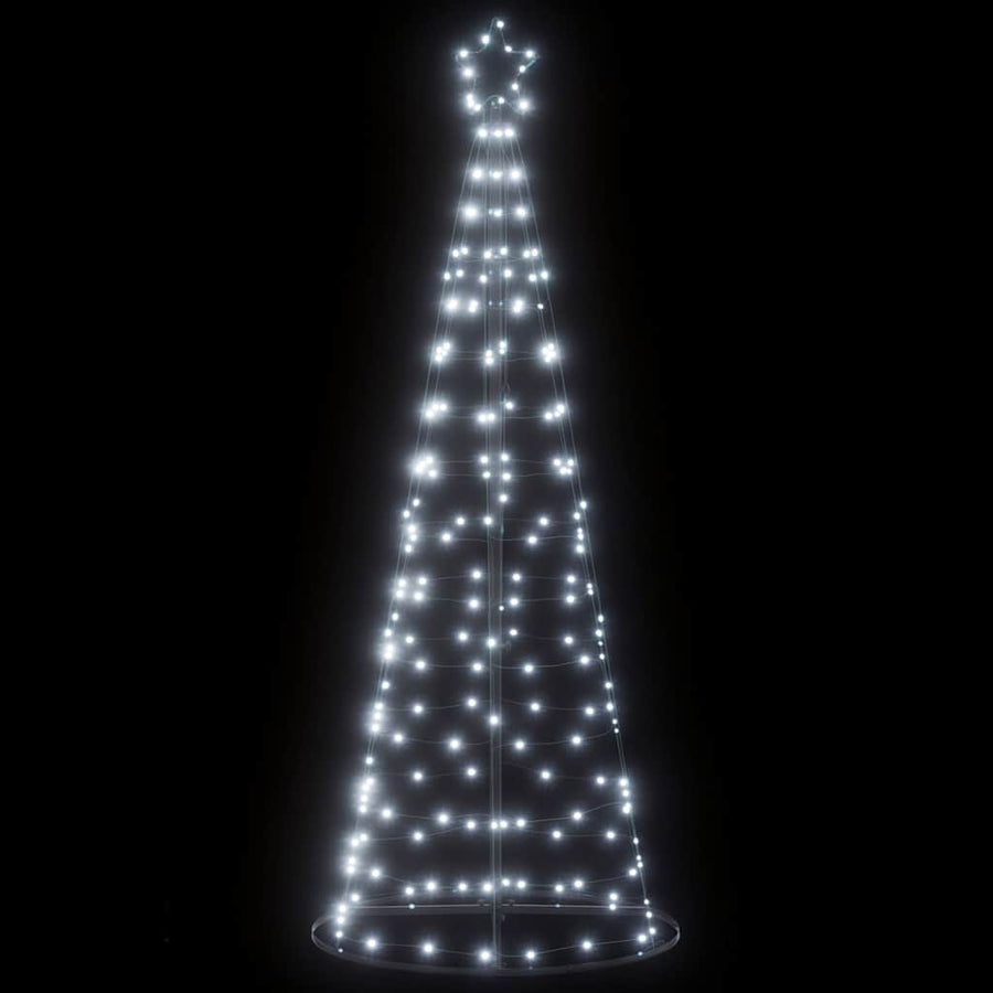 LED Christmas Tree 200 LEDs Cold White 180 cm
