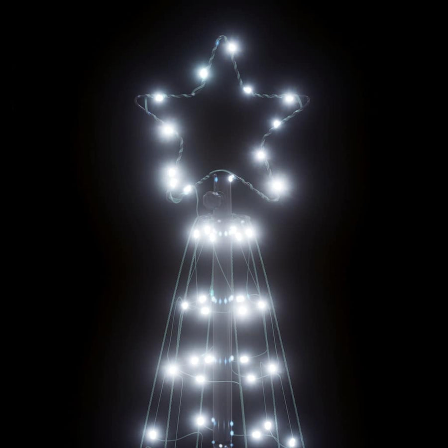 LED Christmas Tree 200 LEDs Cold White 180 cm