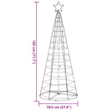 LED Christmas Tree 200 LEDs Cold White 182 cm - Extra Image