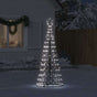 LED Christmas Tree 200 LEDs Cold White 180 cm
