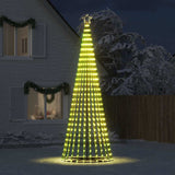 LED Christmas Tree 1028 LEDs Warm White 400 cm - Side View