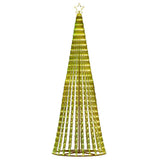 LED Christmas Tree with Spikes 570 LEDs Warm White 300 cm - 45-Degree Angle