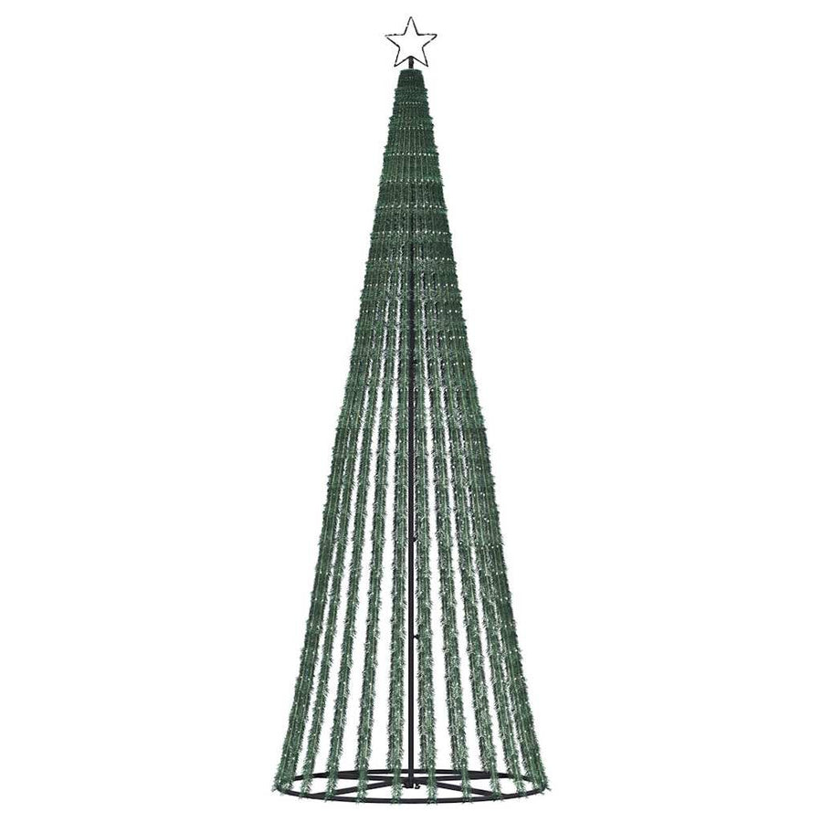 LED Christmas Tree with Spikes 570 LEDs Warm White 300 cm
