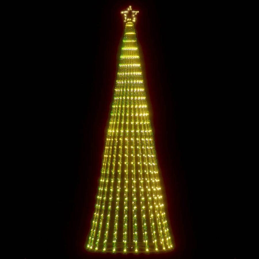 LED Christmas Tree with Spikes 570 LEDs Warm White 300 cm