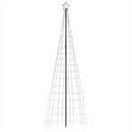 LED Christmas Tree with Spikes 570 LEDs Cold White 300 cm
