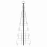 LED Christmas Tree with Spikes 570 LEDs Cold White 300 cm