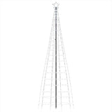 LED Christmas Tree with Spikes 570 LEDs Cold White 300 cm