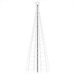 LED Christmas Tree with Spikes 570 LEDs Cold White 300 cm