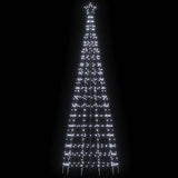 LED Christmas Tree with Spikes 570 LEDs Cold White 300 cm