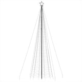 LED Christmas Tree with Spikes 1534 LEDs Warm White 500 cm