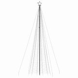 LED Christmas Tree with Spikes 1534 LEDs Cold White 500 cm